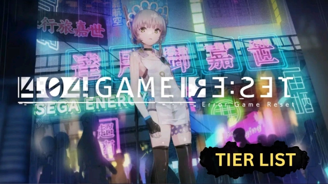 404 GAME RE:SET Tier List of Strongest Heroes with Reroll Steps - November 2023