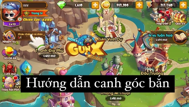 『HƯỚNG DẪN』Gun X - Tập Canh Góc Bắn