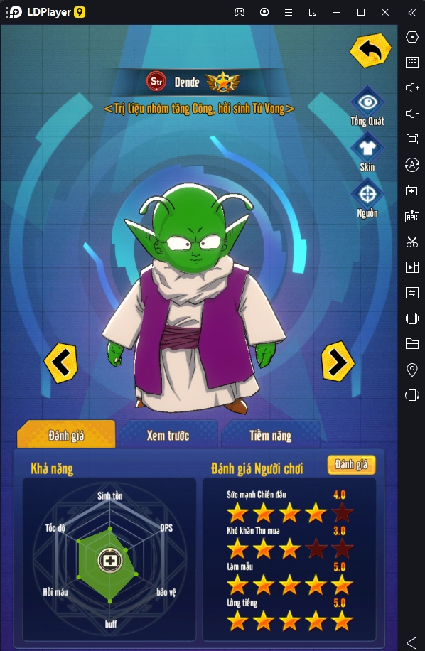 『HƯỚNG DẪN』Siêu Chiến Binh - Top Nhân Vật Quốc Dân (Str - Ki - Ski)&nbsp; & cách tải game trên PC