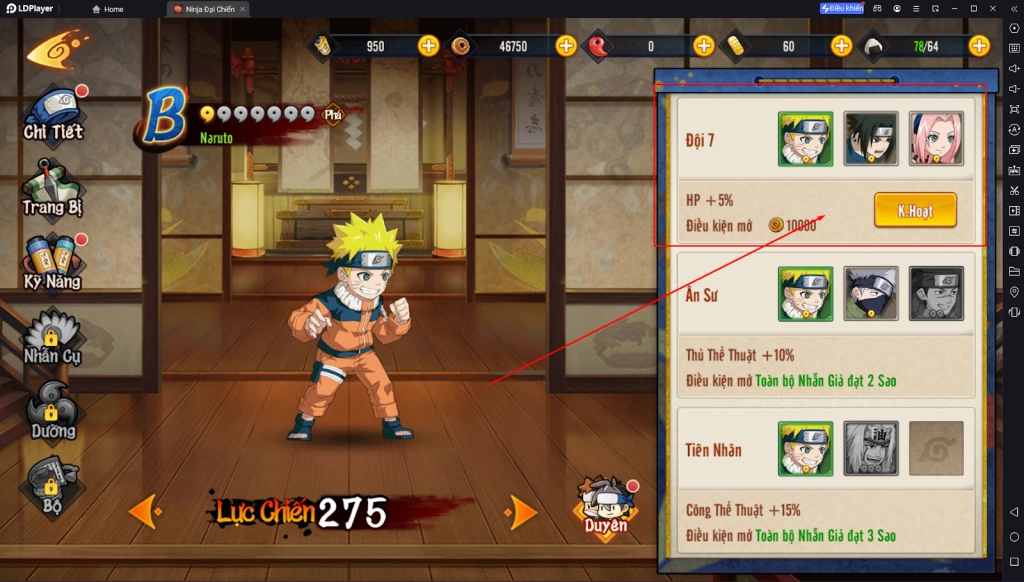 『HƯỚNG DẪN』Xây Dựng Đội Hình Tân Thủ Hiệu Quả - Ninja Đại chiến