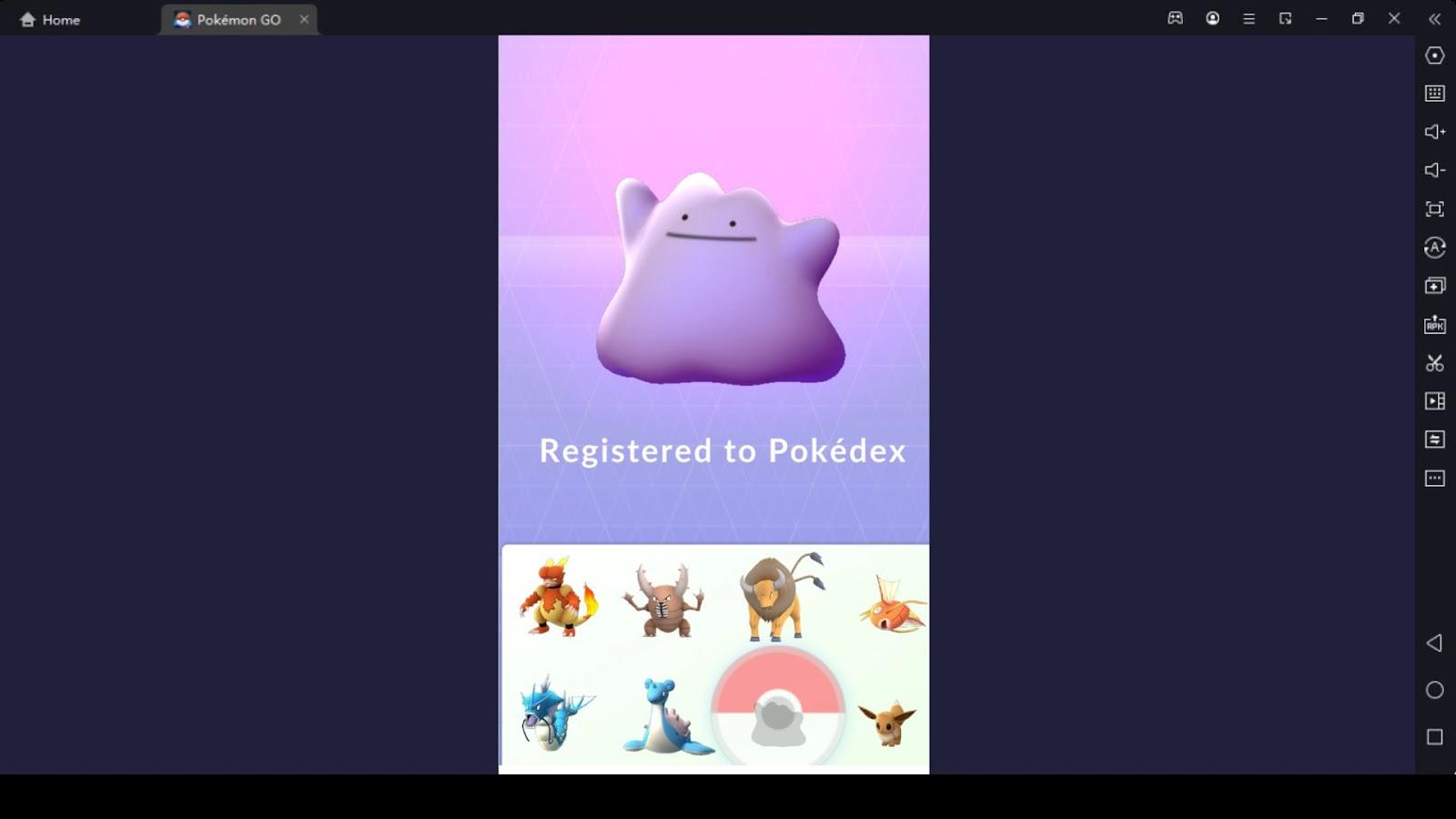 What does this quest mean, do you have to catch a Pokémon and hope it  transforms into ditto or catch the Pokémon that turn into ditto but it  doesn't need to be