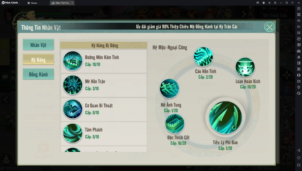 『HƯỚNG DẪN』Kiếm Thế Origin: Giới Thiệu Môn Phái Đường Môn & Hướng Dẫn Build Sơ Lược