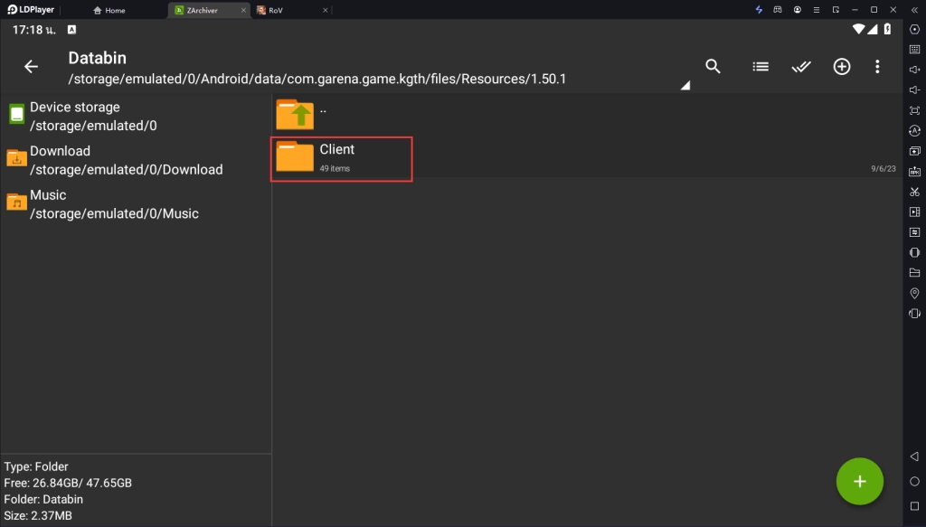 วิธีการตั้งค่า 120FPS ของ RoV บน LDPlayer9
