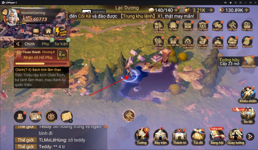 『HƯỚNG DẪN』Cái Thế Tranh Hùng: Vị Trí Đào Kho Báu Từ Chương 1~15