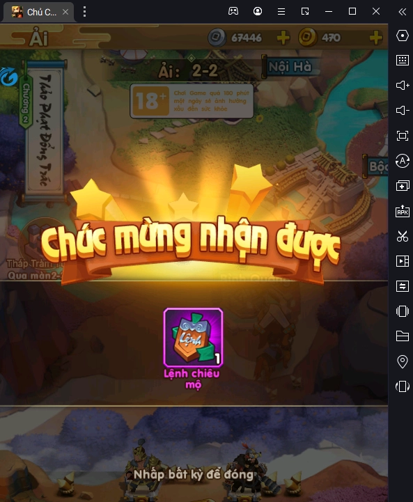 『HƯỚNG DẪN』Chủ Công Xung Xung Xung: Hướng Dẫn Cách Chơi Chuẩn Đầu Game