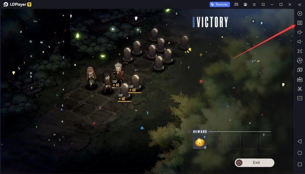 BrownDust2 - การอัพเลเวลและหาเหรียญทองโดยอัตโนมัติด้วยปุ่มเดียว