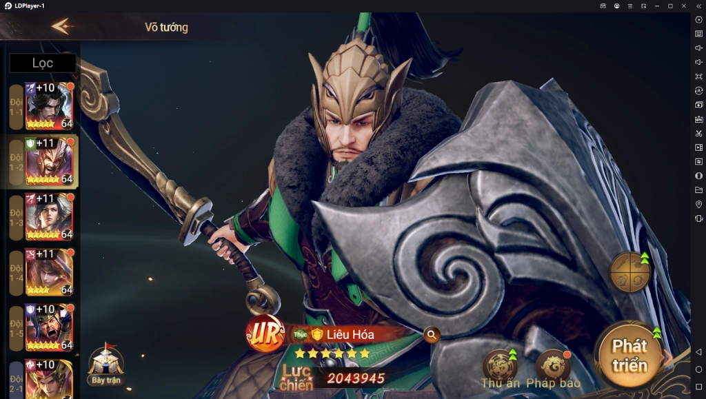 『HƯỚNG DẪN』Cái Thế Tranh Hùng: 4 Danh Tướng Phẩm R Siêu Ngon Vượt Ải Bí Thạch.