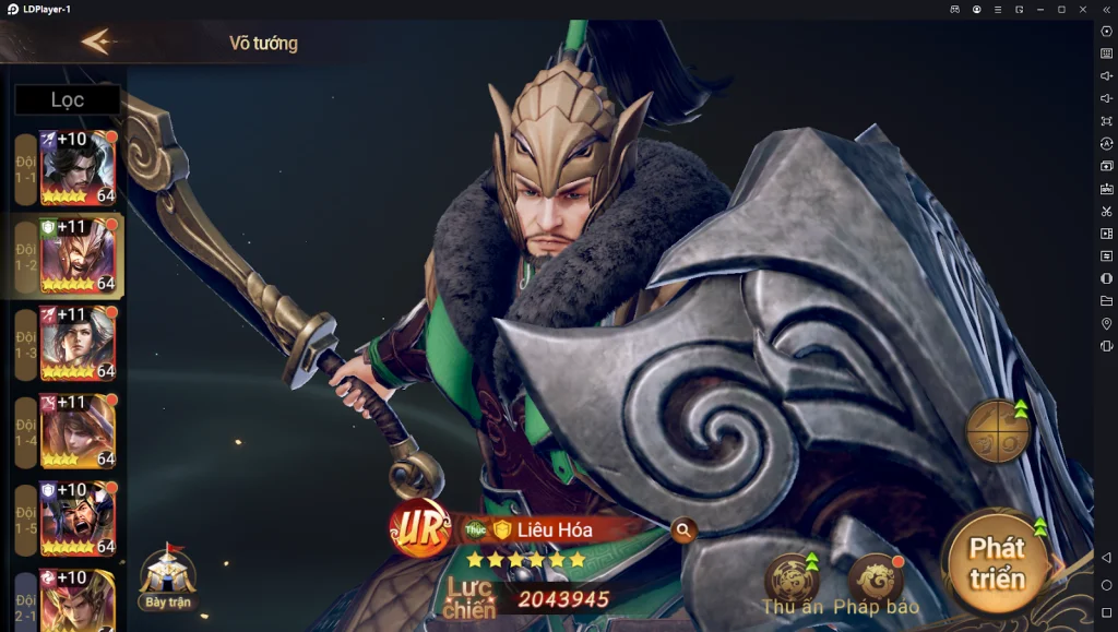 『HƯỚNG DẪN』Cái Thế Tranh Hùng: 4 Danh Tướng Phẩm R Siêu Ngon Vượt Ải Bí Thạch.