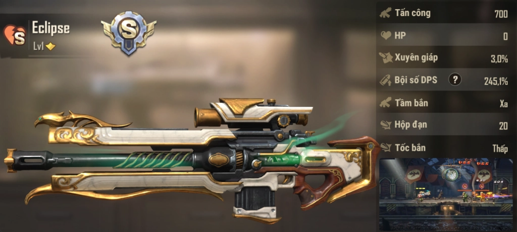 『HƯỚNG DẪN』TOP các khẩu súng mạnh nhất đang làm mưa làm gió trong Metal Slug: Awakening