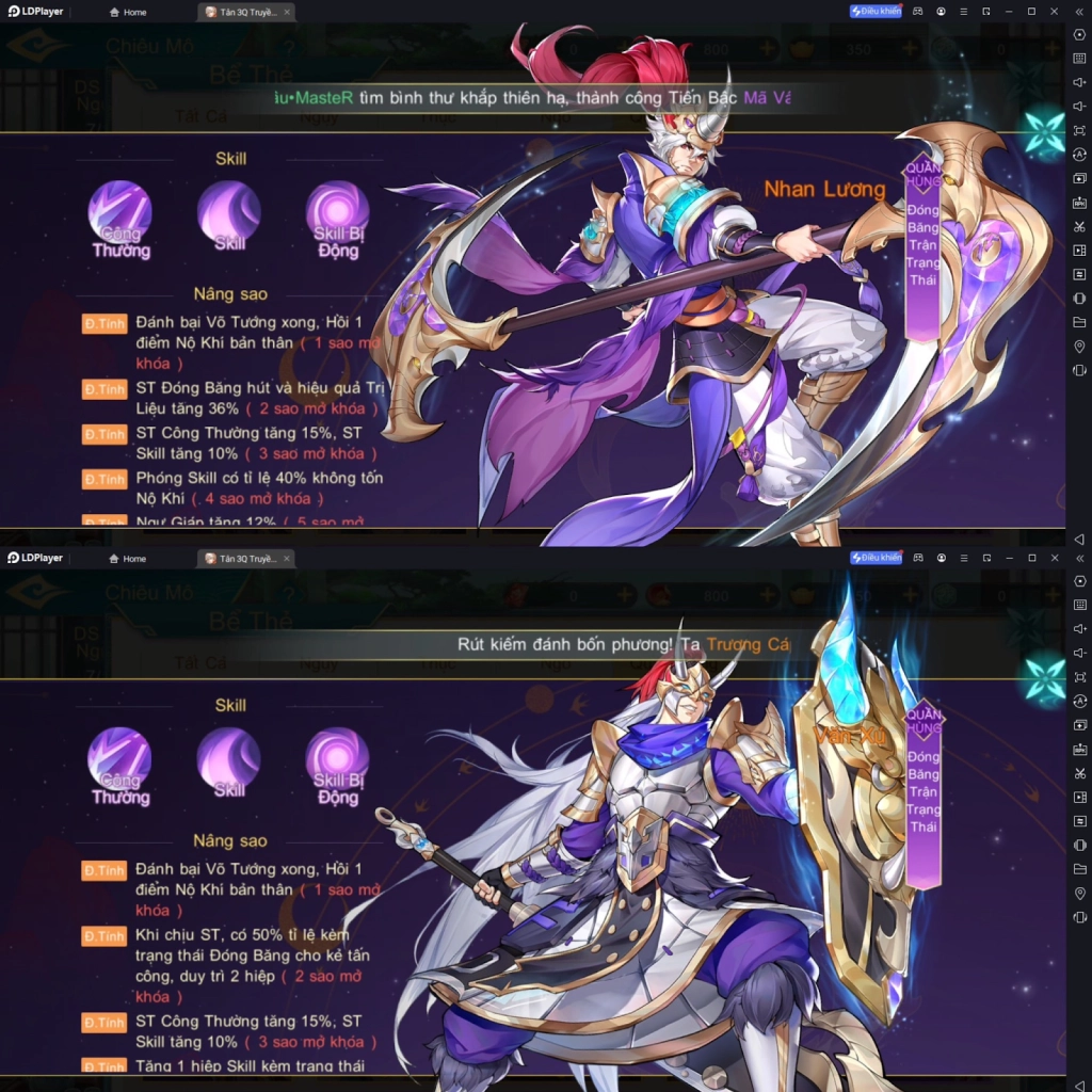 『HƯỚNG DẪN』Tổng hợp những đội hình độc lạ - Tân 3Q Truyền Kỳ