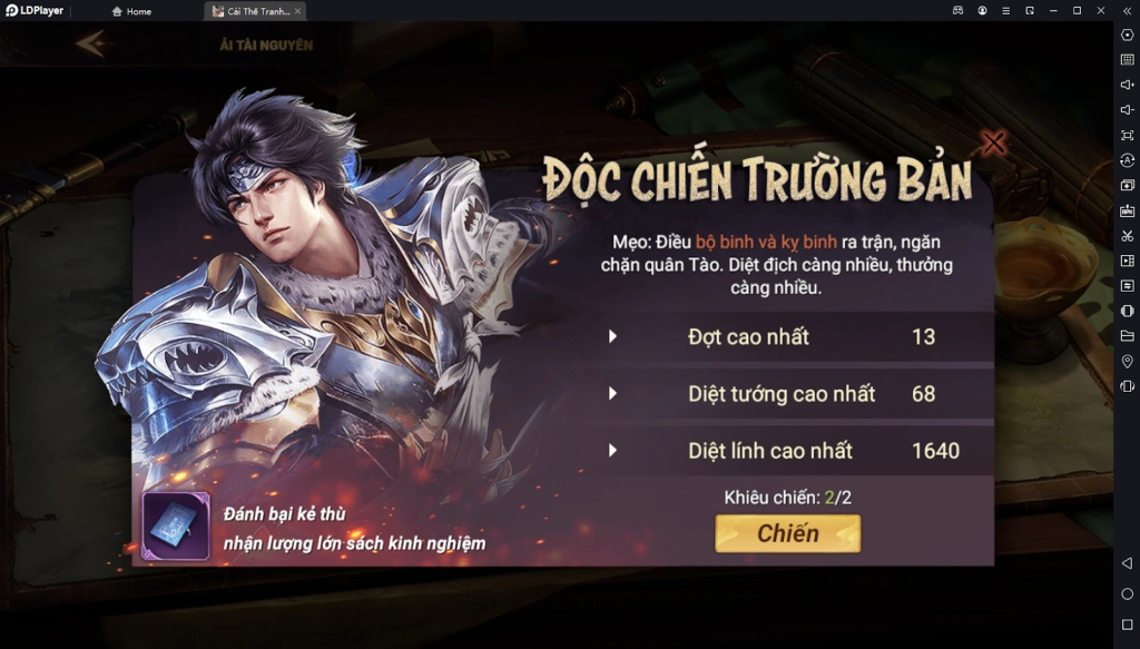 『HƯỚNG DẪN』 Cái Thế Tranh Hùng : Hướng dẫn nâng cấp tướng