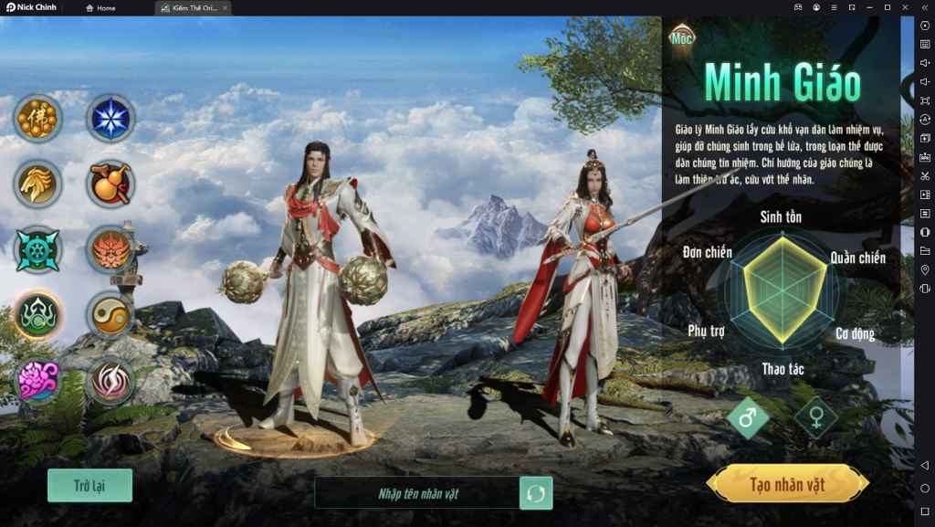 『HƯỚNG DẪN』Kiếm Thế Origin: Hướng Dẫn Build Sơ Lược Minh Giáo - Nâng Cấp Tiềm Năng Và Kỹ Năng