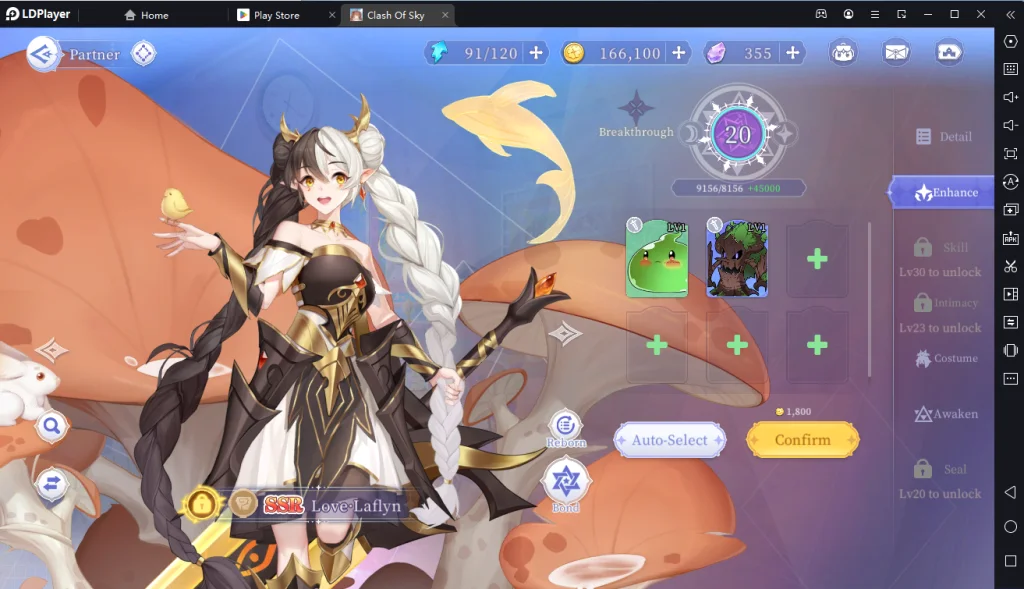 Clash of Sky เกมแนว Turn Based พร้อมระบบจีบสาว จัดทีมต่อสู้