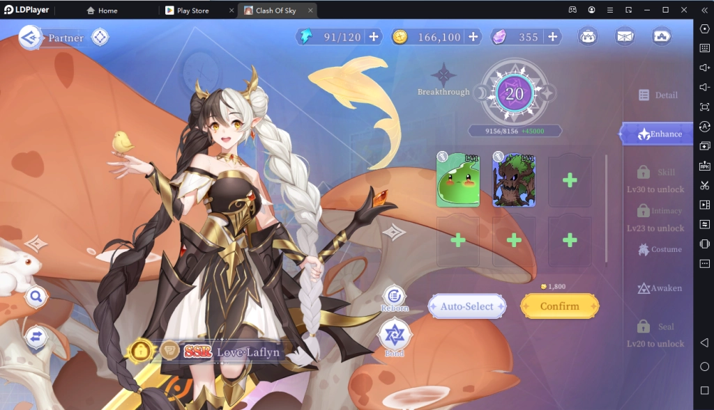 Clash of Sky เกมแนว Turn Based พร้อมระบบจีบสาว จัดทีมต่อสู้