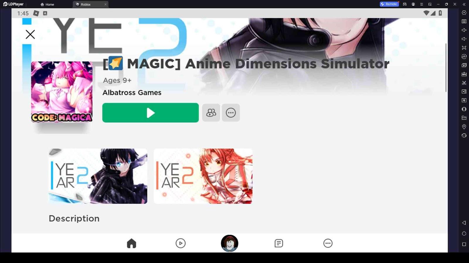 Roblox: Anime Dimensions Simulator Codes