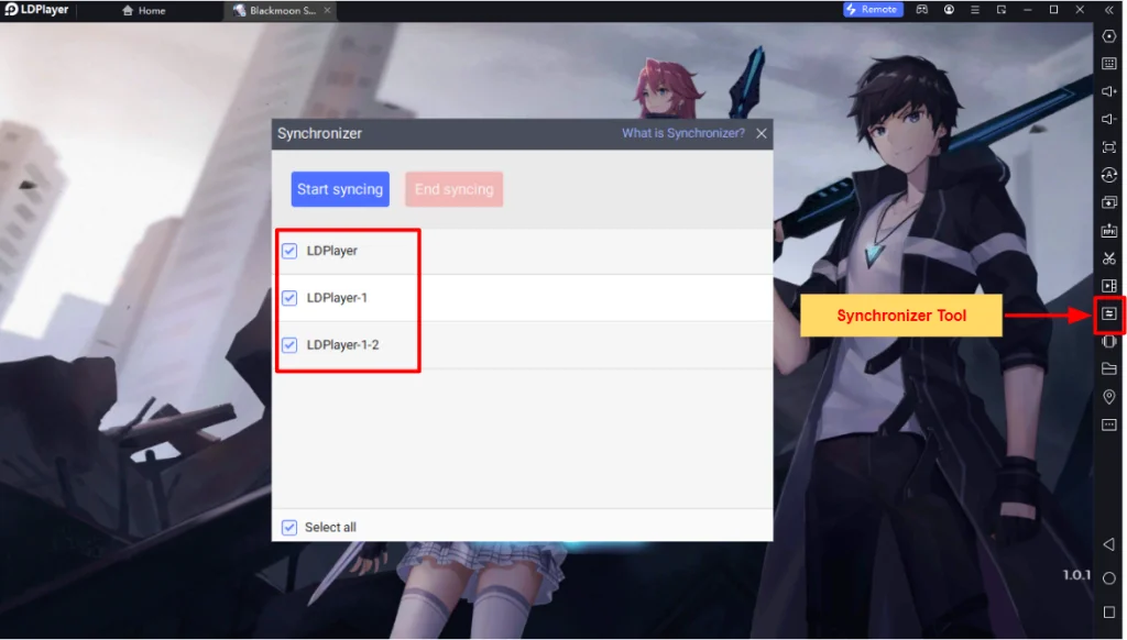 รีวิว Black Moon (SEA) CBT เกมสไตล์อนิเมะแนะนำวิธีรีไอดีหาอาวุธ & เล่นหลายจอแบบเร็ว 4 เท่า บน LDPlayer9