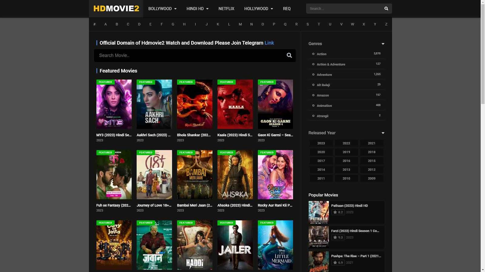 What is DotMovies Download the Latest Bollywood and Hindi Dubbed