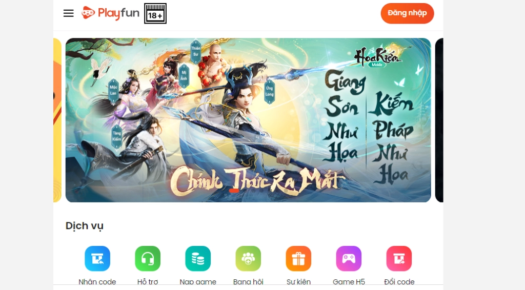 『GIFTCODE』Hoa Kiếm Mobile : Tổng hợp code mới nhất & Cách nhập code tân thủ