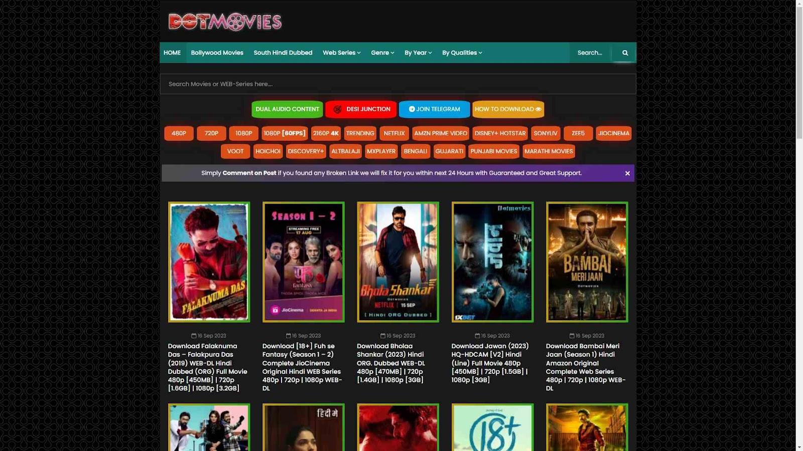 What is DotMovies