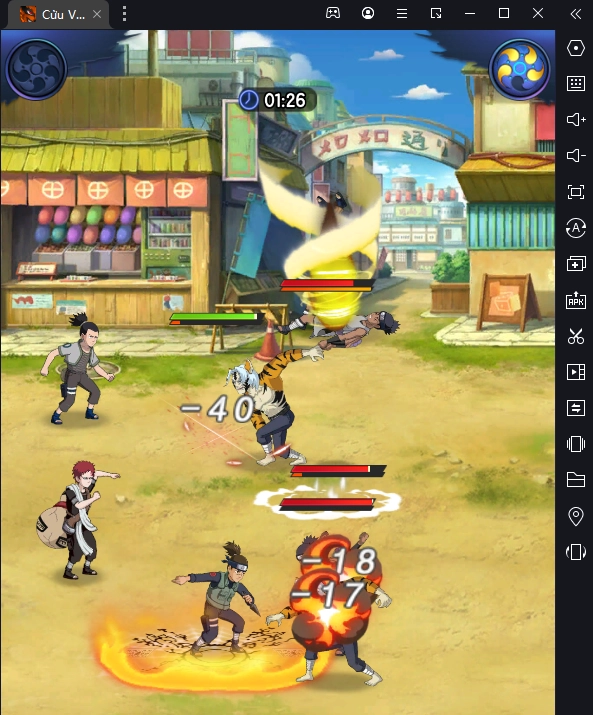 『HƯỚNG DẪN』Cửu Vĩ Đại Chiến: Top Ninja Meta Giai Đoạn Đầu Game & cách tải game trên PC