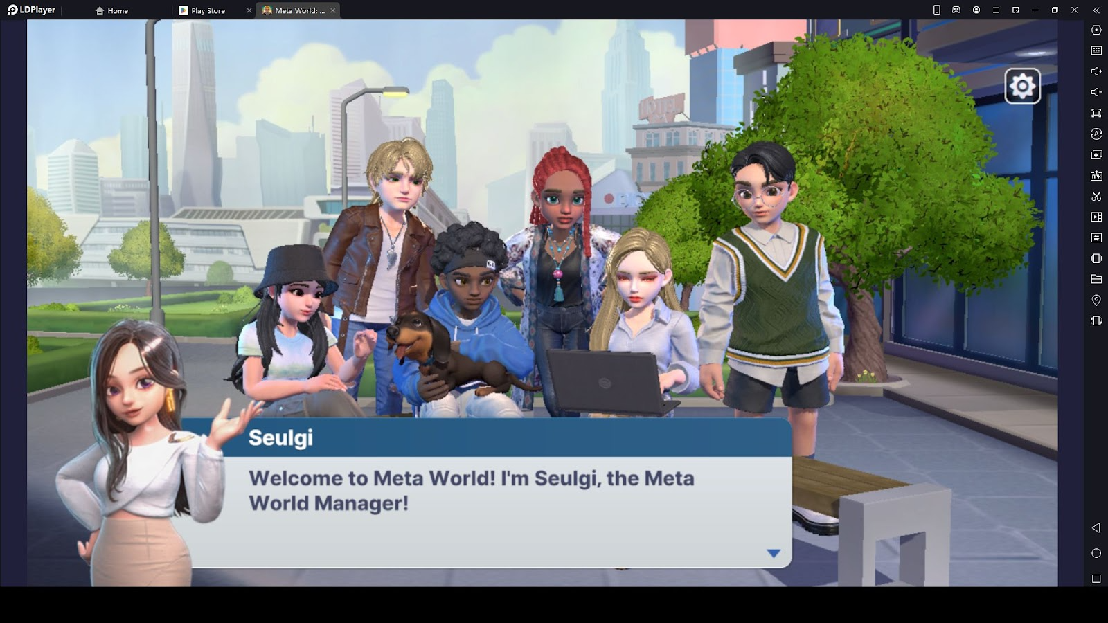 SKIP Downloads *PLAY FIRST* 😎  Meta World - My City on #nowgg