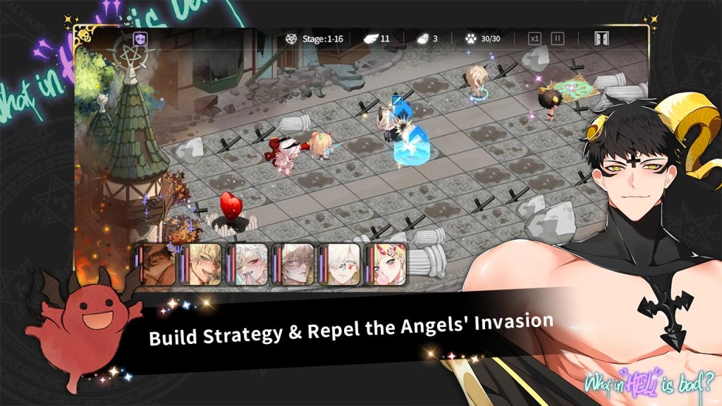 Female-Oriented R-Rated Mobile Game "What in Hell is Bad?" Officially Launches on EROLABS! Download Now and Get Dessert Mammon!