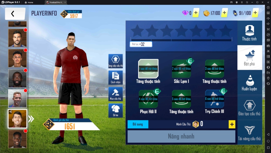 『HƯỚNG DẪN』FootBall Pro: Hướng Dẫn Tân Thủ Cách Chơi Khởi Đầu Game