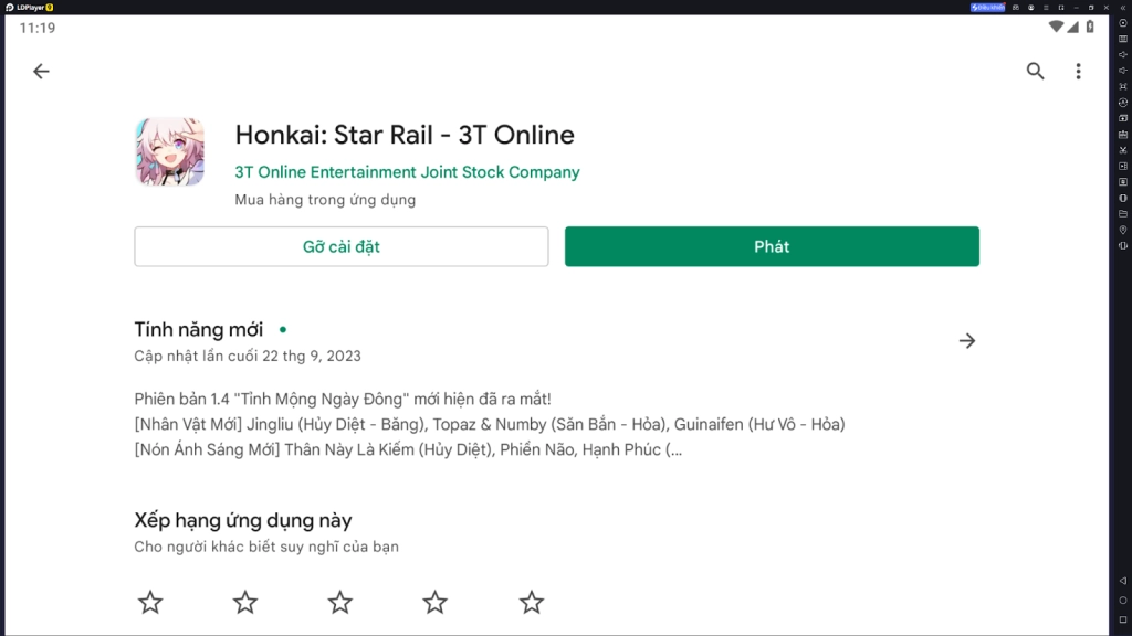 11/10/2023 Honkai: Star Rail Việt Nam sẽ phát hành bởi 3T Online