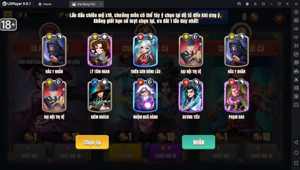 『HƯỚNG DẪN』Đại Bang Chủ: Hướng Dẫn Tân Thủ Chơi Chuẩn Đầu Game