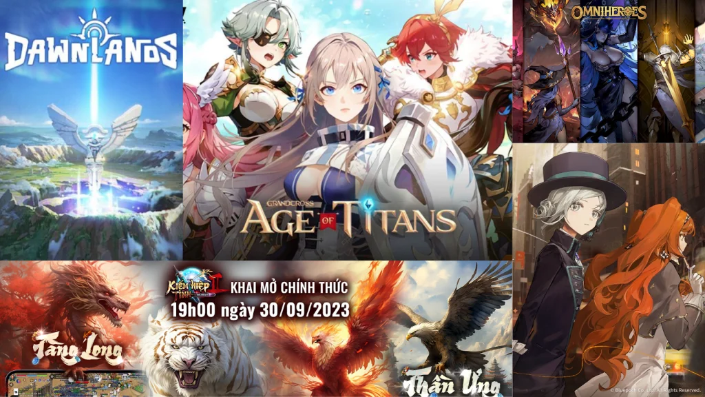 Tổng hợp game mobile hot trong quý 4 năm 2023
