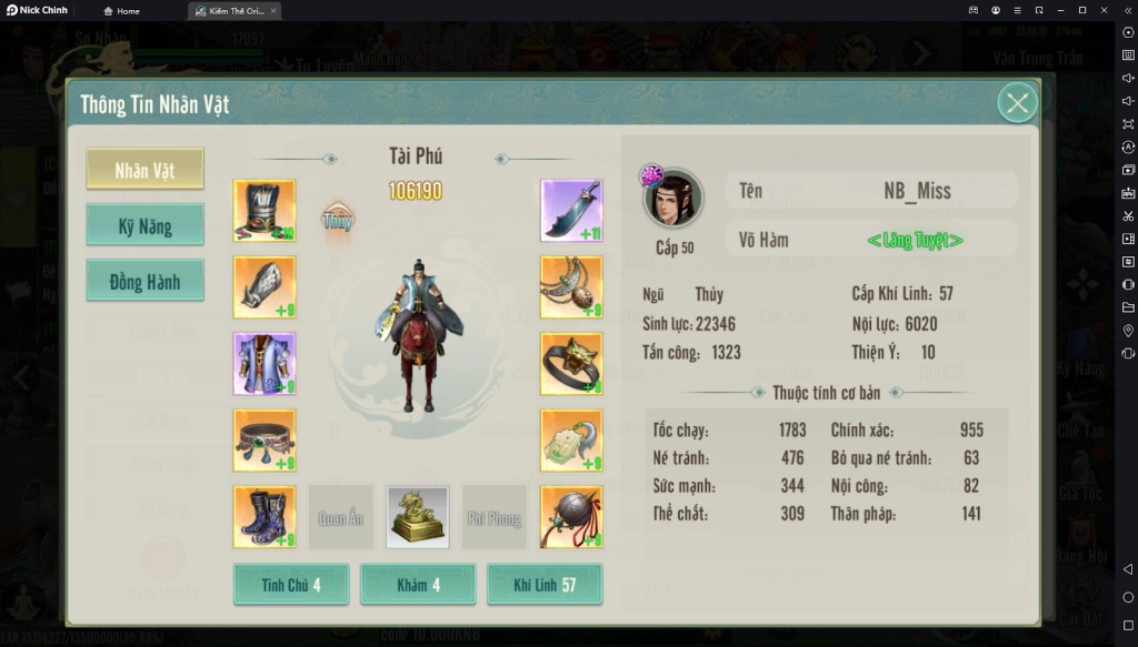 『HƯỚNG DẪN』Kiếm Thế Origin: Hướng Dẫn Build Sơ Lược Thúy Yên - Tiềm Năng và Kỹ Năng Chuẩn