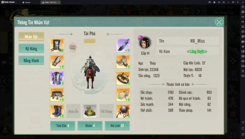 『HƯỚNG DẪN』Kiếm Thế Origin: Hướng Dẫn Build Sơ Lược Thúy Yên - Tiềm Năng và Kỹ Năng Chuẩn