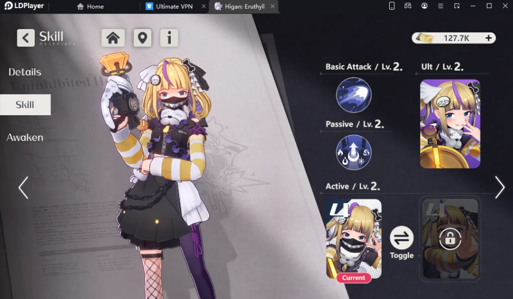 Higan Eruthyll (Global) แนะนำระบบที่น่าสนใจตัวละครที่ควรหาพร้อมวิธี Reroll เล่นได้ลื่น FPS 120 บน LDPlayer9