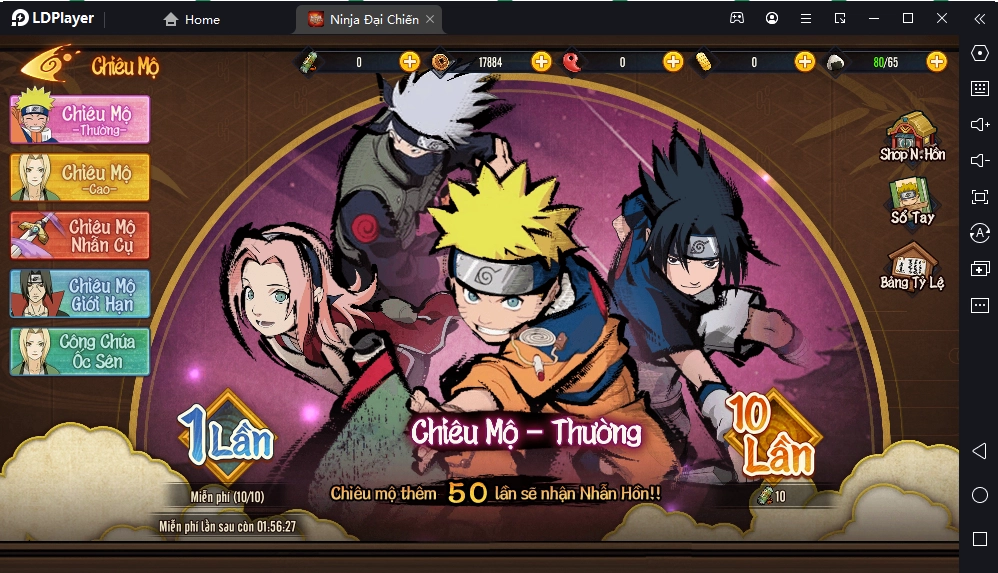 『HƯỚNG DẪN』Ninja Đại Chiến: Hướng Dẫn Tân Thủ Chơi Chuẩn Giai Đoạn Đầu