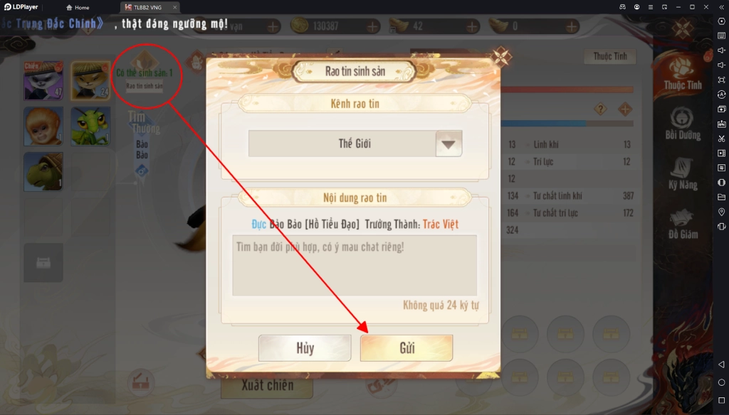 『HƯỚNG DẪN』Thiên Long Bát Bộ 2 VNG: Hướng dẫn Sinh sản “Trân thú” Tư chất cao và một số lưu ý tăng & cách tải game trên PC