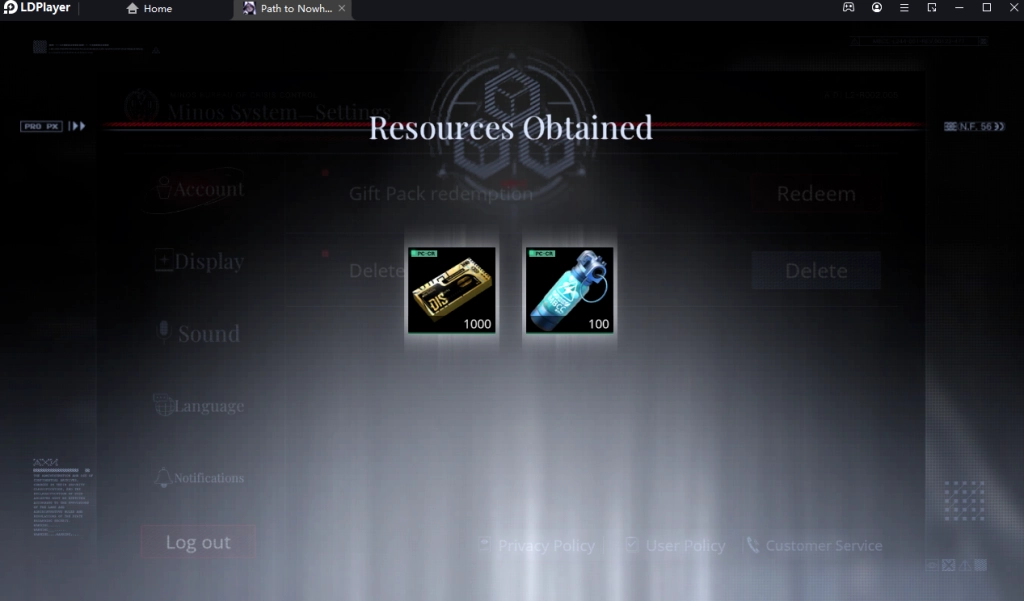 Path To Nowhere แจก Giftcode (6 โค้ด) พร้อมวิธีกรอกบน LDPlayer9