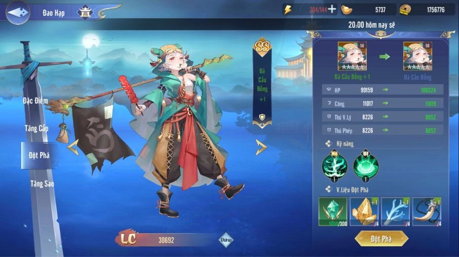 『HƯỚNG DẪN』Cách tăng lực chiến nhanh cho tân thủ Âm Dương Giới mobile