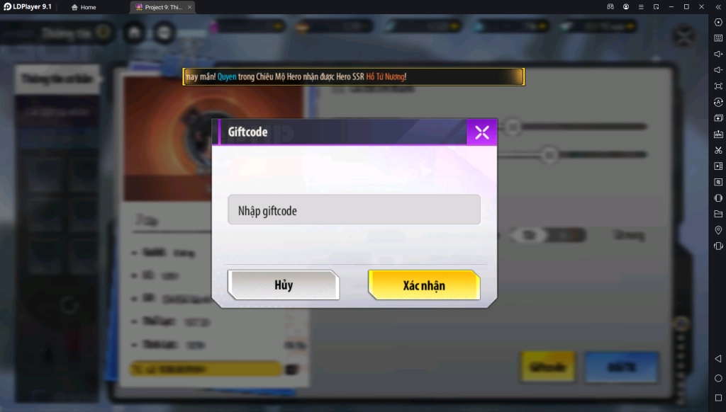 『HƯỚNG DẪN』PROJECT 9 Thiên Đường Giả Lập:  Hướng Dẫn Tân Thủ Cách Chơi Chuẩn Giai Đoạn Đầu Game