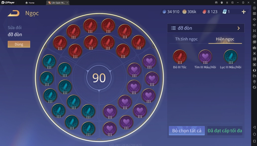 『HƯỚNG DẪN』LIÊN QUÂN MOBILE - XÂY DỰNG BẢNG NGỌC ĐA DỤNG