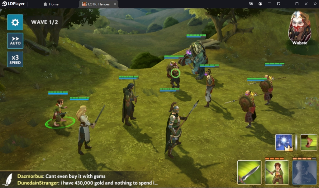รีวิว LoTR: Heroes of Middle-earth (Global) สอนตั้งค่าบอทฟาร์มให้เร็วขึ้น 4 เท่า บน LDPlayer9