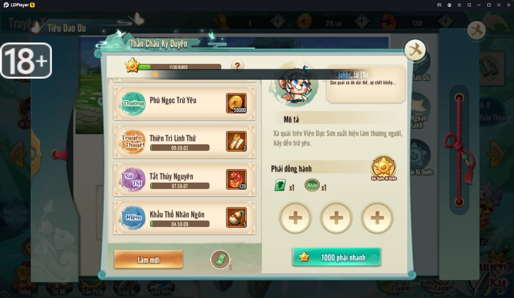 『HƯỚNG DẪN』Lục Giới Phong Thần: Hướng Dẫn Tân Thủ Chơi Chuẩn