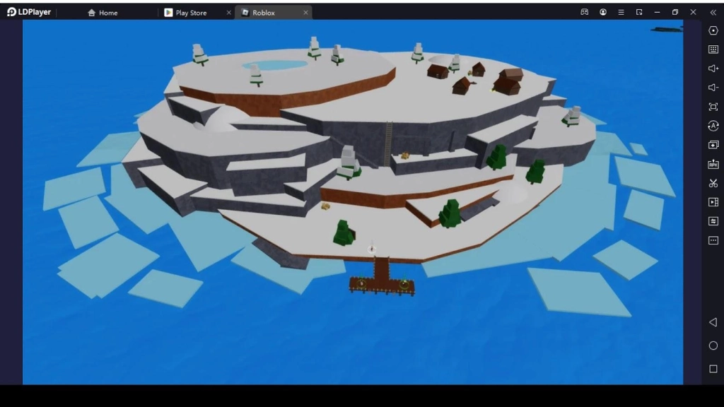 Roblox Blox Fruits Locations; Frozen Village