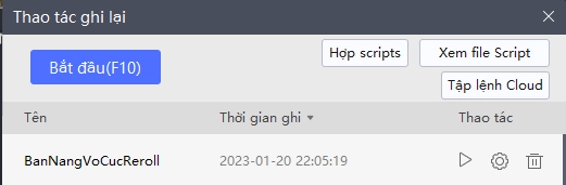 『HƯỚNG DẪN』REROLL Bản Năng Vô Cực 3D nhiều tài khoản cực nhanh trên LDPLayer