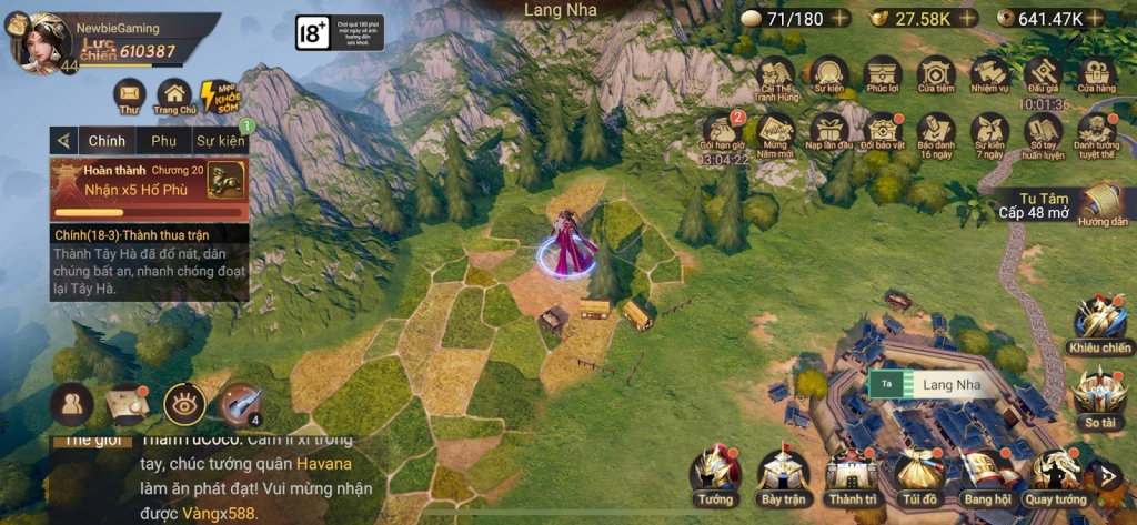 『HƯỚNG DẪN』Cái Thế Tranh Hùng: Vị Trí Đào Kho Báu Từ Chương 1~15