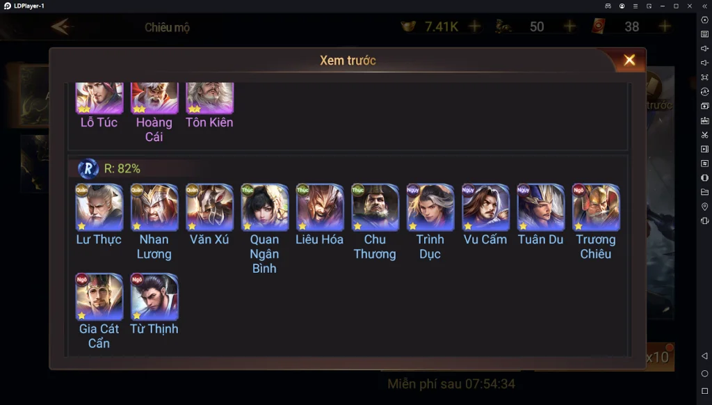 『HƯỚNG DẪN』Cái Thế Tranh Hùng: 4 Danh Tướng Phẩm R Siêu Ngon Vượt Ải Bí Thạch.