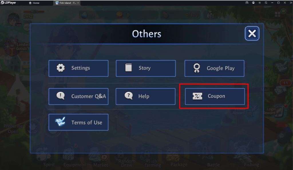 Fish Island Fishing Paradise (SEA) แจก Giftcode ใหม่มากมายพร้อมวิธีกรอกบน LDPlayer9