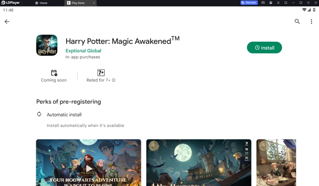 Harry Potter:  Magic Awakened (SEA) เปิดลงทะเบียนบนสโตร์ไทย ตัวเกมมีอะไรน่าสนใจบ้างแล้ววันนี้ บน LDPlayer9