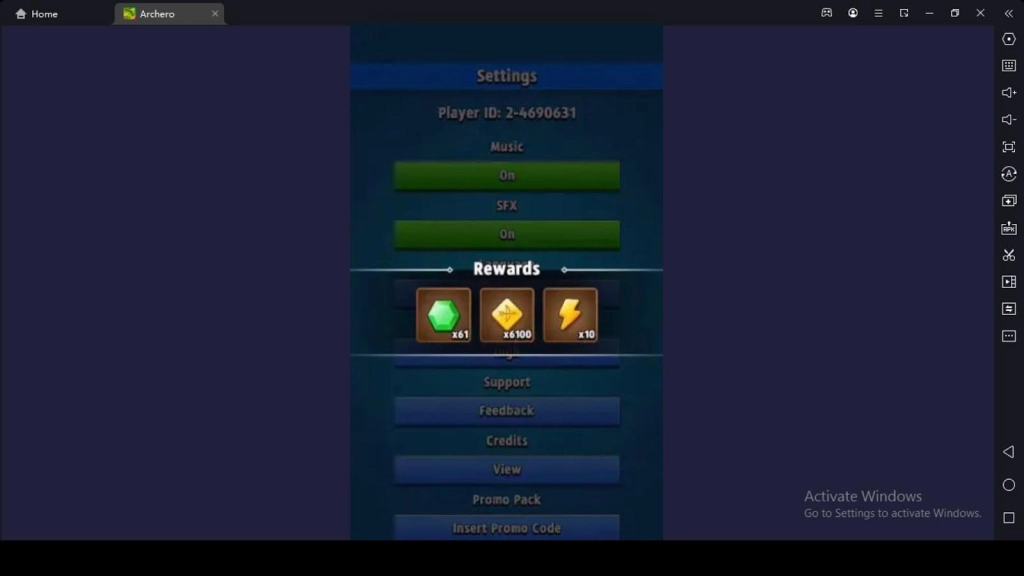 Redeeming of Archero Codes