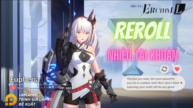 『HƯỚNG DẪN』Reroll Higan Eruthyll nhiều tài khoản nhanh nhất trên LDPLayer