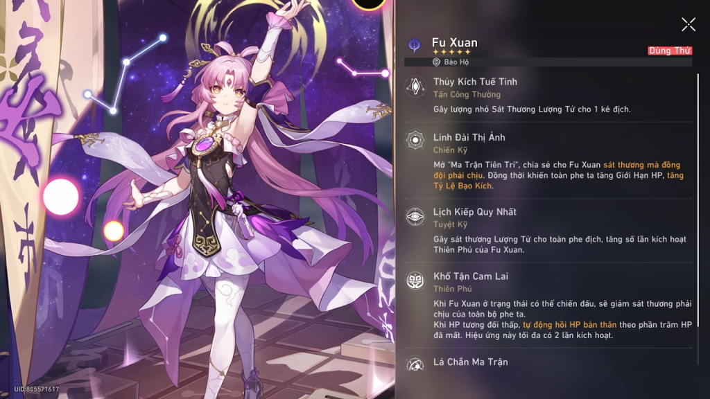 『HƯỚNG DẪN』Hướng dẫn build Fu Xuan cùng đội hình siêu trâu trong Honkai: Star Rail